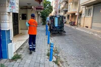Efeler&rsquo;de temizlik &ccedil;alışmaları devam ediyor
