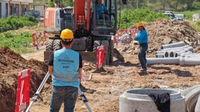 Efeler&rsquo;de yeni yerleşim alanına 5,2 milyonluk altyapı yatırımı
