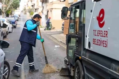 Efeler&rsquo;den kapsamlı bayram temizliği
