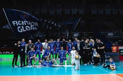 Efeler Ligi: Halkbank: 3 - Alanya Belediyespor: 1
