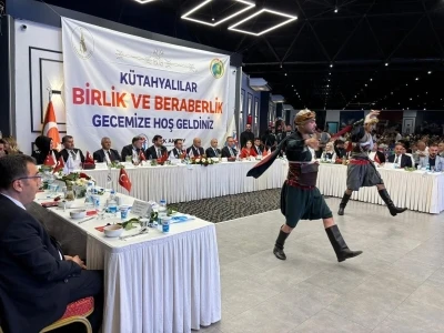 Ege B&ouml;lgesi K&uuml;tahyalılar Federasyonu&rsquo;ndan Birlik ve Beraberlik Gecesi
