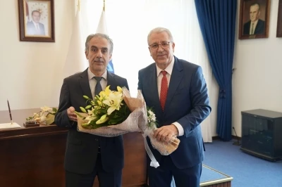 Ege Üniversitesinin yeni rektörü Prof. Dr. Musa Alcı göreve başladı
