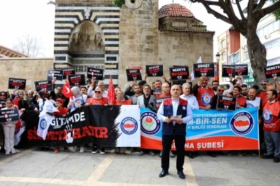 Eğitim-Bir-Sen Adana Şube Başkanı Sarıge&ccedil;ili&rsquo;den "Dijital ter&ouml;r" vurgusu
