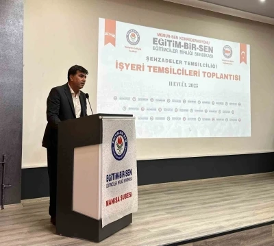 Eğitim Bir Sen iş yeri temsilcileri bir araya geldi
