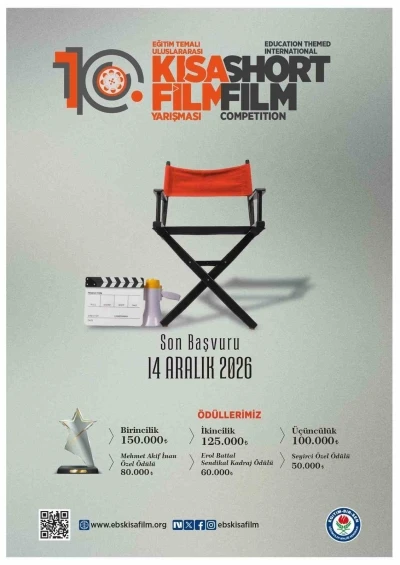 Eğitim Temalı 10. Uluslararası Kısa Film Yarışması&rsquo;nın başvuruları başladı
