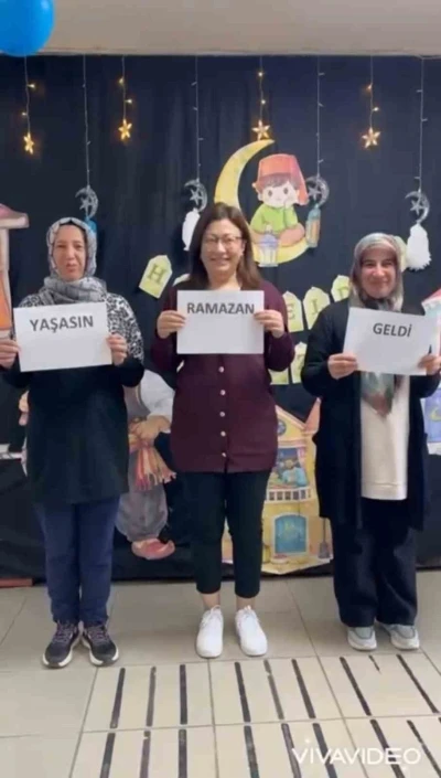 Eğitimcilerden dikkat ceken Ramazan etkinliği
