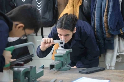 Eğitimle &uuml;retimin birleştiği okul 12 milyon ciroya ulaştı
