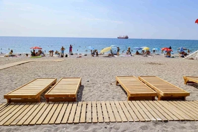 EKDAĞ&rsquo;dan Boğa&ccedil;ayı Plajı&rsquo;nda yerli &uuml;retimle hizmet
