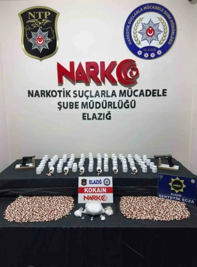 Elazığ&rsquo;da 802 gram kokain ele ge&ccedil;irildi: 1 şahıs tutuklandı
