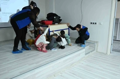 Elazığ&rsquo;da afet farkındalık eğitimi
