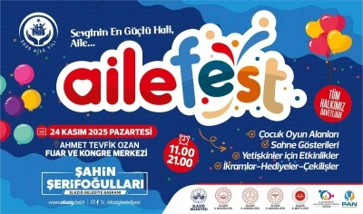 Elazığ’da ‘Aile Festivali’ düzenlenecek
