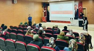 Elazığ&rsquo;da ailenin korunmasına y&ouml;nelik şiddetle m&uuml;cadele eğitimi verildi
