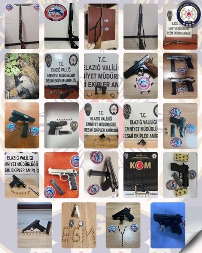 Elazığ’da aranan 95 şüpheli yakalandı
