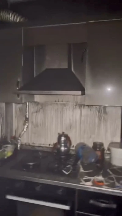 Elazığ&rsquo;da ev yangını
