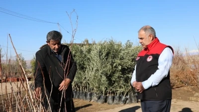 Elazığ&rsquo;da fidancılık işletmelerine denetim
