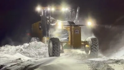 Elazığ&rsquo;da kapalı 108 k&ouml;y yolunda &ccedil;alışmalar s&uuml;r&uuml;yor
