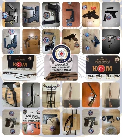 Elazığ&rsquo;da kesinleşmiş hapis cezası bulunan 115 zanlı tutuklandı
