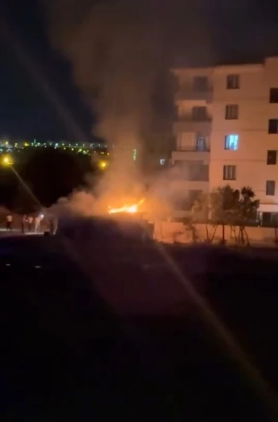 Elazığ’da kümes yangını
