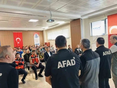 Elazığ&rsquo;da Orman B&ouml;lge M&uuml;d&uuml;rl&uuml;ğ&uuml; personeline afet eğitimi
