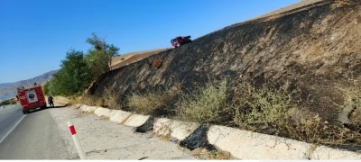 Elazığ’da otluk alanda yangın
