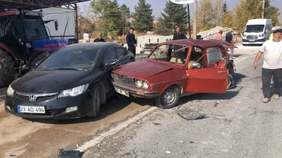 Elazığ’da trafik kazası: 1 ölü
