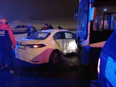 Elazığ&rsquo;da trafik kazası: 1 yaralı
