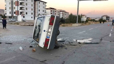 Elazığ’da trafik kazası: 2 yaralı
