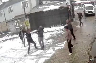 Elazığ&rsquo;daki kavga, tuvaletini duvara yapan yolcu nedeniyle &ccedil;ıkmış
