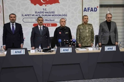 Elazığ Valisi Hatipoğlu: "Acının b&uuml;y&uuml;kl&uuml;ğ&uuml; karşısında dayanışmamız daha da b&uuml;y&uuml;d&uuml;"
