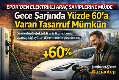 Elektrikli ara&ccedil;larda Gece Şarjında Y&uuml;zde 60&rsquo;a Varan Tasarruf M&uuml;mk&uuml;n