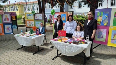 Emek ve sabır bir araya geldi: &Ouml;zel &ouml;ğrencilerin el emeği eserleri sergilendi

