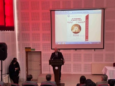 Emet MYO&rsquo;da "Hz. Peygamber ve Şahsiyet İnşası" başlıklı konferans
