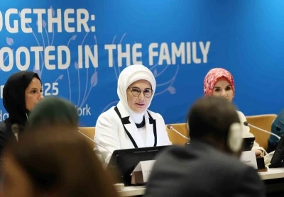 Emine Erdoğan, BM’de &quot;Birlikte Daha İyiye: Aileden Başlayan Küresel Dayanışma&quot; etkinliğinde konuştu
