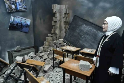 Emine Erdoğan&rsquo;dan "Kalanlar" Filistin Sergisi paylaşımı
