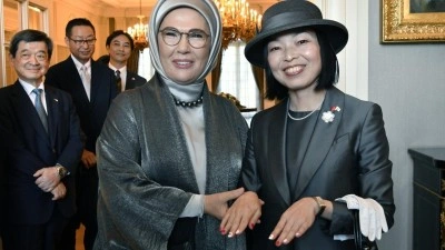 Emine Erdoğan, Japonya Altes Prensesi ile görüştü