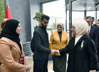 Emine Erdoğan, &quot;Soykırımın Kadın Tanıkları: Gazze’de Medya ve Direniş&quot; programının açılışında konuştu:
