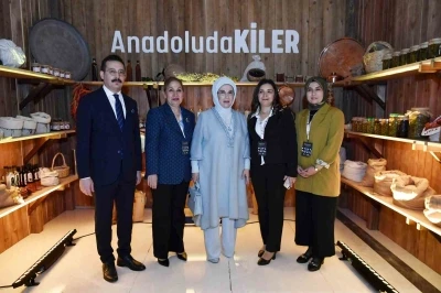 Emine Erdoğan: "T&uuml;rk mutfağı, Anadolu&rsquo;nun ruhunu ve vicdanını d&uuml;nyanın d&ouml;rt bir yanına taşıyan en latif k&uuml;lt&uuml;r el&ccedil;imizdir&rsquo;&rsquo;
