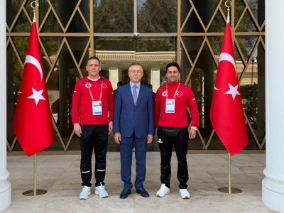 Emirdağlı sporcu Abu Dabi&rsquo;den madalya ile d&ouml;nd&uuml;
