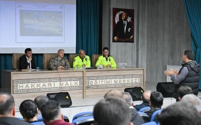 Emniyet Müdürü Ayata, şoför esnafıyla bir araya geldi
