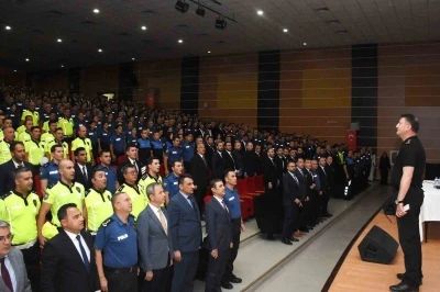 Emniyet Müdürü Baybaba, genel değerlendirme ve bilgilendirme toplantısı yaptı
