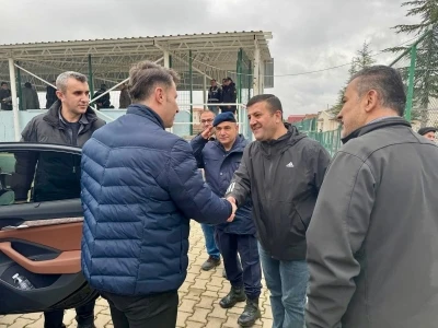 Emniyet M&uuml;d&uuml;r&uuml; &Ccedil;ağlar Pazaryeri&rsquo;nde denetim yaptı

