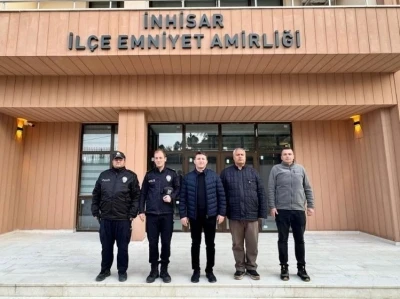 Emniyet M&uuml;d&uuml;r&uuml; &Ccedil;ağlar yeni hizmet binası &ccedil;alışmalarını inceledi
