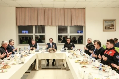 Emniyet teşkilatı iftarda buluştu: "Samsun&rsquo;un huzuru i&ccedil;in 7/24 g&ouml;rev başındayız"
