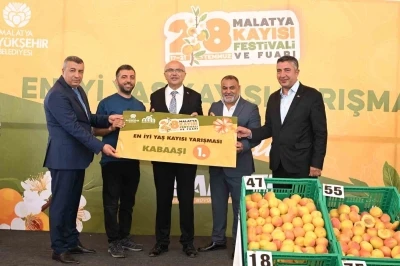 &rsquo;En İyi Kayısı&rsquo; yarışması d&uuml;zenlendi
