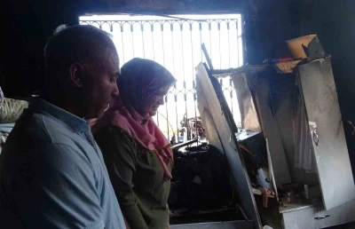 En mutlu günlerinde evleri yakılmıştı: Enkazdan 6 gün sonra yavru kedi çıktı
