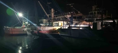 Enez’de trol gemilerine denetim
