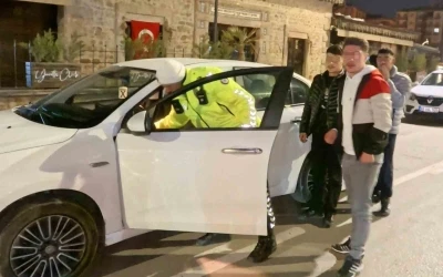 Engelli aracıyla yakalanan gen&ccedil;lere ceza
