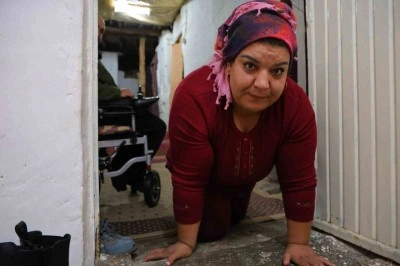 Engelli &ccedil;iftin yaşam m&uuml;cadelesi