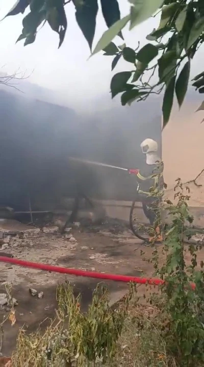 Engelli yaşlı kadın, yangında hayatını kaybetti
