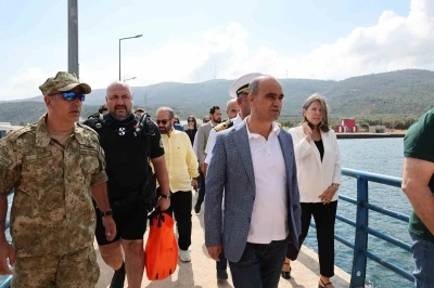 Engelliler, 30 Ağustos Zaferi için su altı dalışı yaptı
